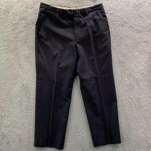 Santorelli Pants Mens 36x28 Measured Navy Blue Luxury Serge Tag: 36